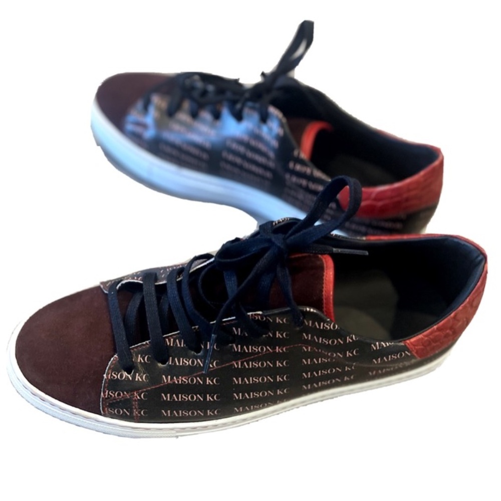 Maison Koly Magnifique Leather croco Prestige sneakers